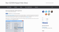 Desktop Screenshot of ilkerguven.com